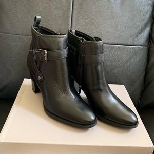 Franco Sarto Black Booties NIB